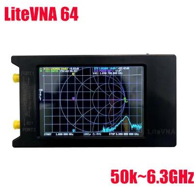 LiteVNA ÷  Ʈũ м, HF VHF UHF ׳, TinyVNA 4 NanoVNA 64 Ver0.3.1, 50kHz  6.3GHz